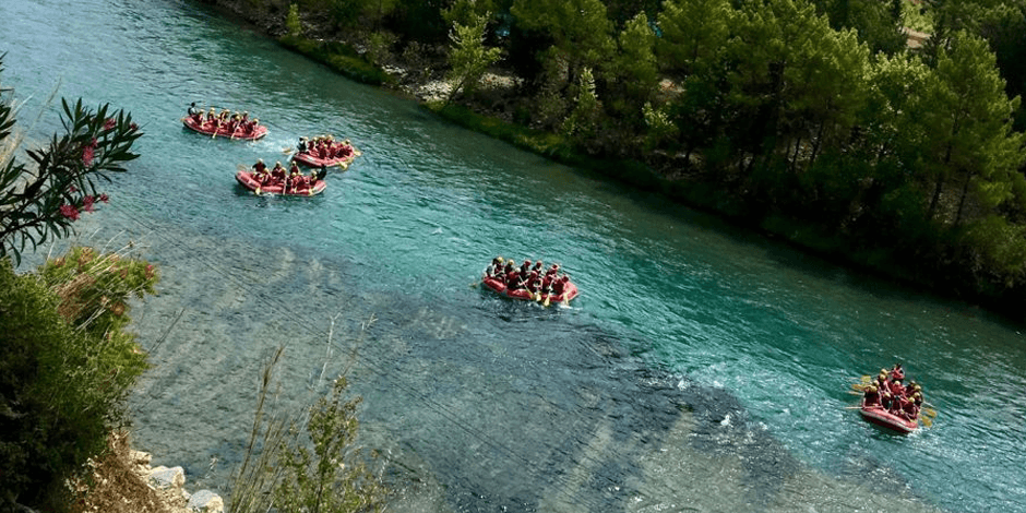 Antalya’da Rafting Bir Başka